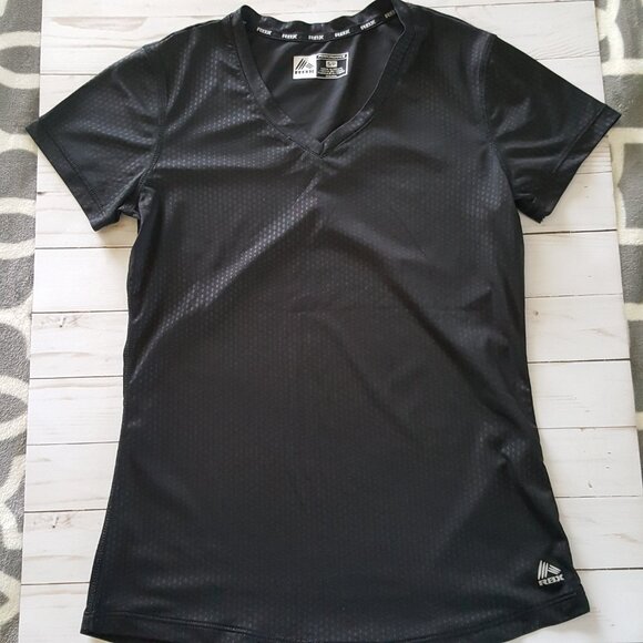 RBX X-Dri Performance Black Matt & Glossy T-Shirt Short Sleeve Tee S - Picture 1 of 5